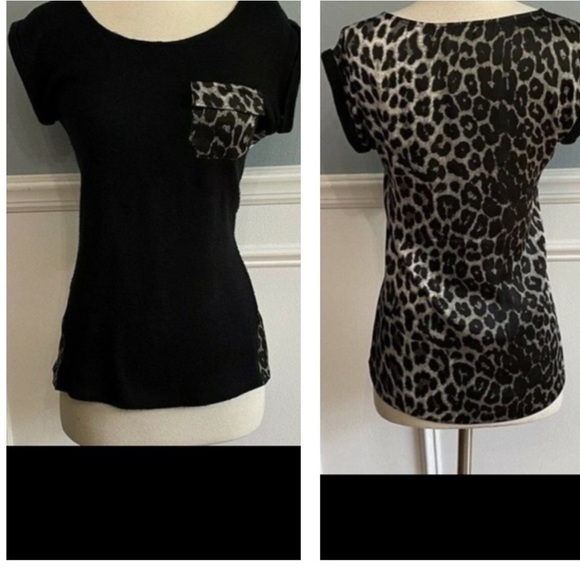 THML Leopard Contrast Sweater S - Picture 2 of 9